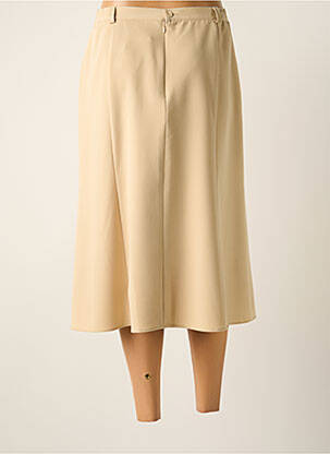 Jupe mi-longue taille normale noir FRANCOISE F femme