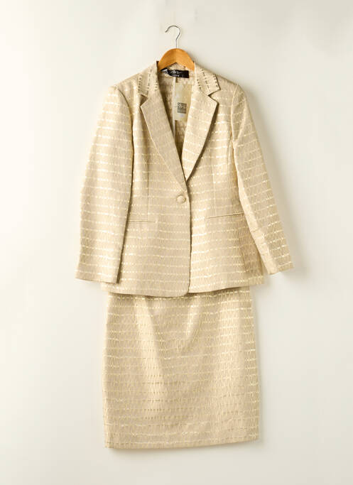 Ensemble jupe coupe cintrée or M DAQUIN femme