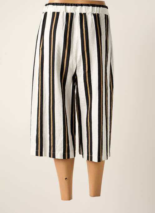 Bermuda blanc BSB pour femme