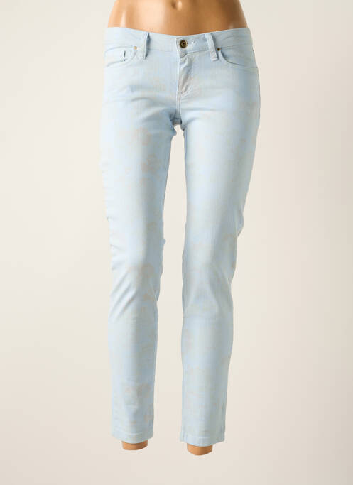 Jeans coupe slim bleu LCDN pour femme