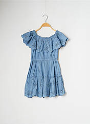 Robe mi-longue bleu MAYORAL pour fille seconde vue