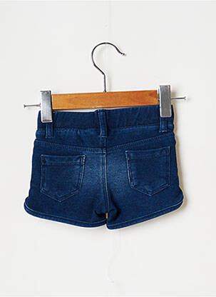 Short poches taille élastique bleu BOBOLI fille