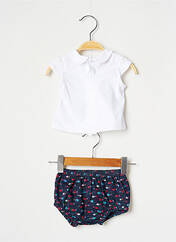 Ensemble short bleu BOBOLI pour fille seconde vue