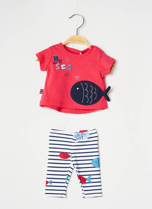 Ensemble pantalon rouge BOBOLI pour fille