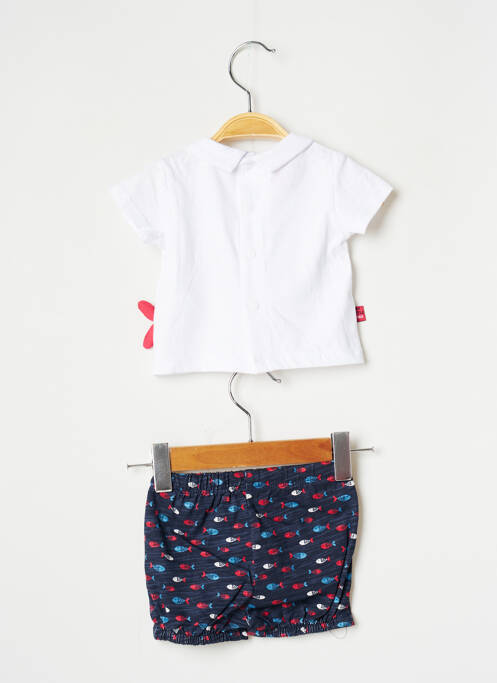 Ensemble short blanc BOBOLI pour garçon