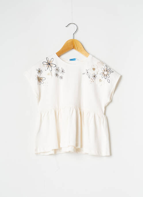 Top beige MAYORAL pour fille