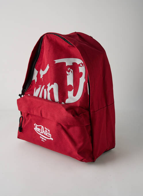 Sac à dos rouge VON DUTCH pour garçon