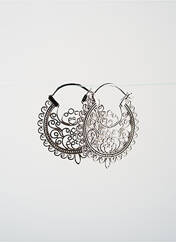 Boucles d’oreilles argent TATA GISELE pour femme seconde vue