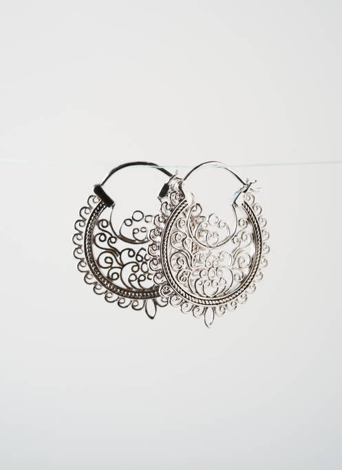 Boucles d’oreilles argent TATA GISELE pour femme