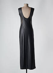 Robe longue noir VS MODA pour femme seconde vue