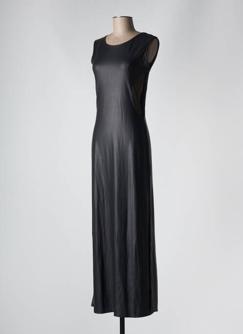 Robe longue noir VS MODA pour femme