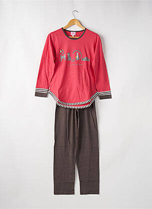 Pyjama coupe droite rose ROSE POMME femme