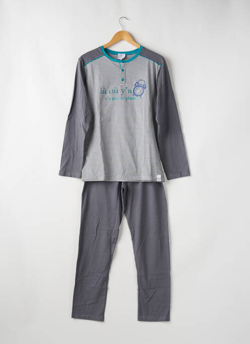 Pyjama gris ROSE POMME pour homme