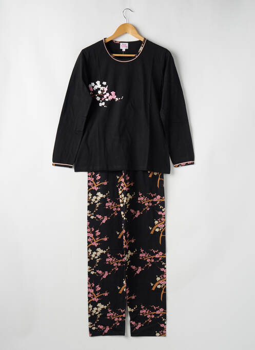 Pyjama noir ROSE POMME pour femme