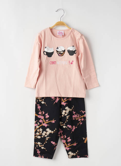 Pyjama rose ROSE POMME pour fille