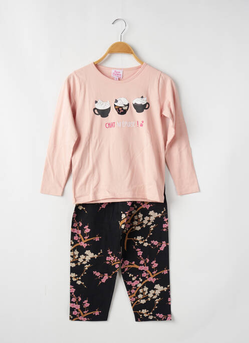 Pyjama rose ROSE POMME pour fille