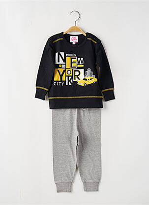 Pyjama bas pantalon noir ROSE POMME garcon