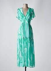 Robe longue vert GOA pour femme seconde vue
