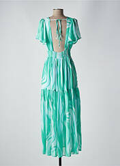 Robe longue vert GOA pour femme seconde vue