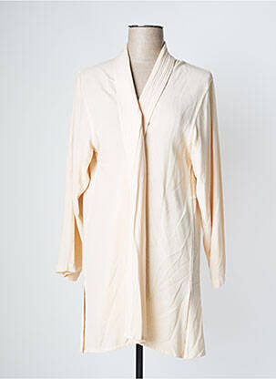 Veste kimono manches longues beige GARUDA GARUZO femme