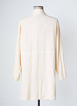 Veste kimono coupe fluide beige GARUDA GARUZO femme