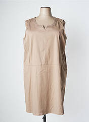 Robe mi-longue beige AGATHE & LOUISE pour femme seconde vue