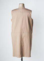 Robe mi-longue beige AGATHE & LOUISE pour femme seconde vue