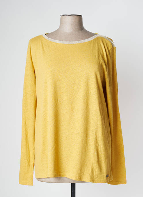 T-shirt jaune MAE MAHE pour femme