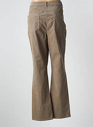 Pantalon droit stretch taille normale vert DIANE LAURY femme