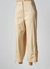 Pantalon 7/8 beige CHRISTINE LAURE pour femme seconde vue