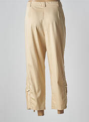 Pantalon 7/8 beige CHRISTINE LAURE pour femme seconde vue