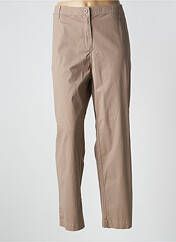 Pantalon 7/8 marron FELINO pour femme seconde vue