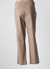 Pantalon 7/8 marron FELINO pour femme seconde vue