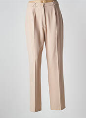 Pantalon droit beige CHRISTINE LAURE pour femme seconde vue