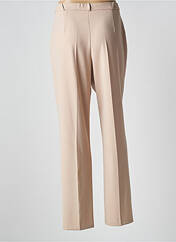 Pantalon droit beige CHRISTINE LAURE pour femme seconde vue