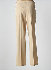 Pantalon droit beige DEOMINO pour femme seconde vue