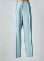 Pantalon droit bleu CLAUDE BAUER pour femme seconde vue