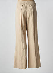 Pantalon flare beige CLAUDE BAUER pour femme seconde vue