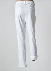 Pantalon slim blanc AGATHE & LOUISE pour femme seconde vue