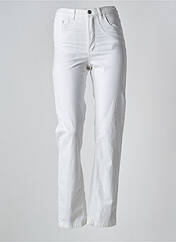 Pantalon slim blanc KARTING pour femme seconde vue