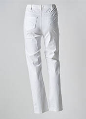 Pantalon slim blanc KARTING pour femme seconde vue