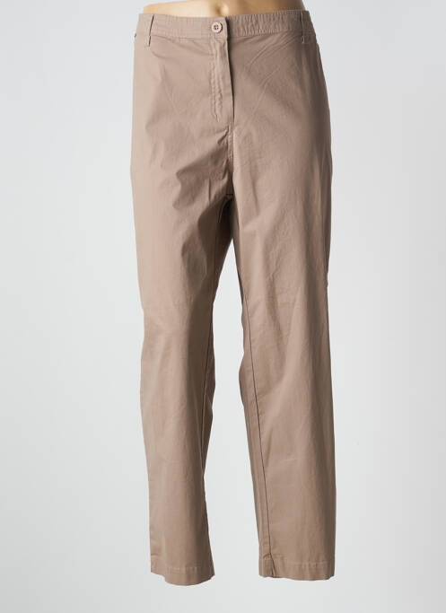 Pantalon 7/8 marron FELINO pour femme