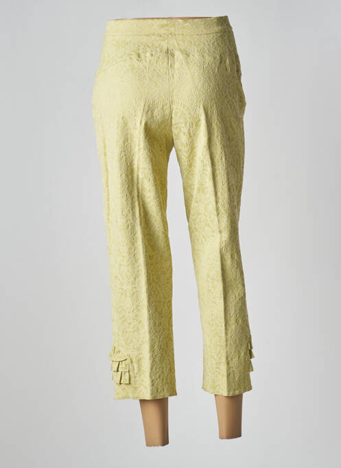 Pantalon 7/8 vert CHRISTINE LAURE pour femme