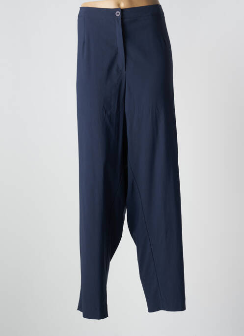 Pantalon droit bleu CHALOU pour femme