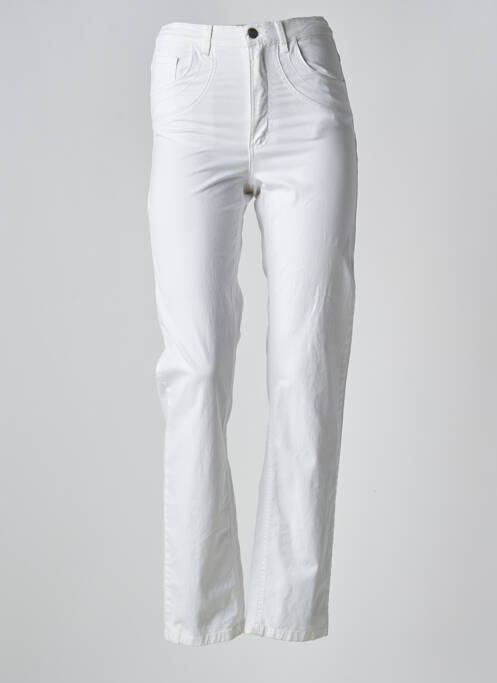 Pantalon slim blanc KARTING pour femme