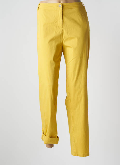 Pantalon slim jaune AGATHE & LOUISE pour femme