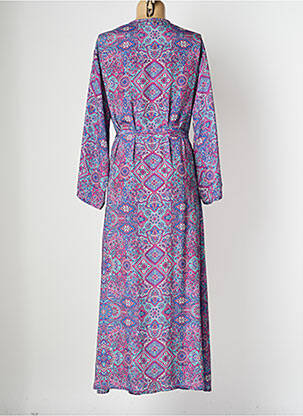 Veste kimono manches longues violet JOON femme