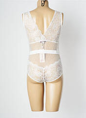 Body lingerie blanc CHOKLATE pour femme seconde vue