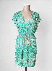 Robe courte vert GOA pour femme seconde vue