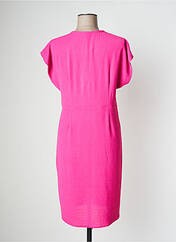 Robe mi-longue rose RUE DES ABBESSES pour femme seconde vue